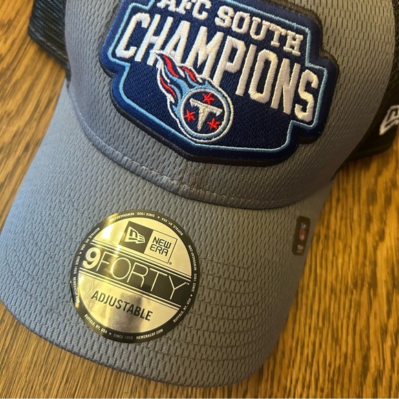 New Era 9Forty NEW Titans AFC South Champions novelty snapback hat unisex OSFM - Picture 5 of 8